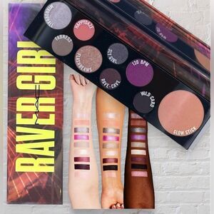 MAC Raver Girl eyeshadow highlighter palette new in box
